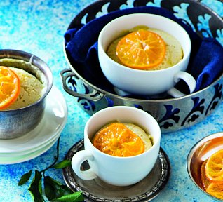 Mandarinkový pudink