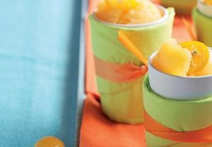 Mandarinkový sorbet