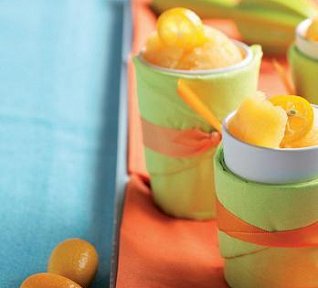 Mandarinkový sorbet Mandarinkový sorbet