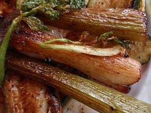 Grilovaný řapíkatý celer