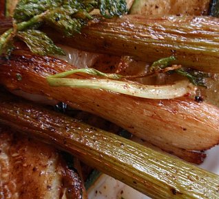 Grilovaný řapíkatý celer