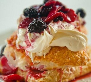 Krachle z listového těsta