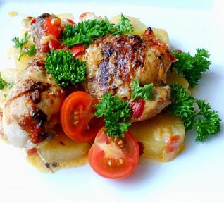 Kuře hanácké selky