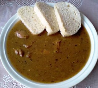 Krůtí stehno trochu na divoko