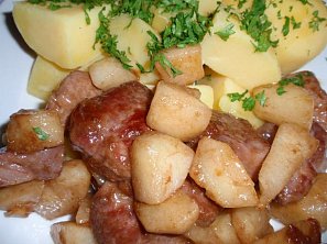 Vepřové na zázvoru s hruškou - minutka Vepřové na zázvoru s hruškou - minutka