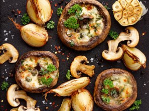 Nadívané žampióny