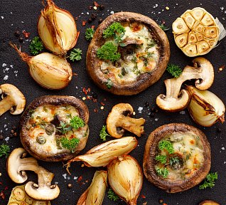 Nadívané žampióny