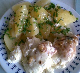 Kuřecí řízky pod sýrovou peřinou