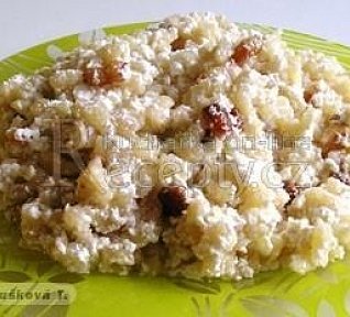 Halušky s tvarohem Halušky s tvarohem