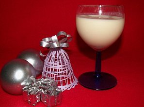 Vanilkový vánoční koňak