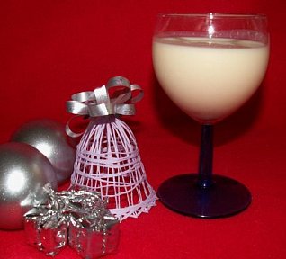 Vanilkový vánoční koňak