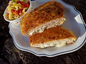 Řízky v šunkovém těstíčku