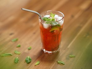Jahodové mojito