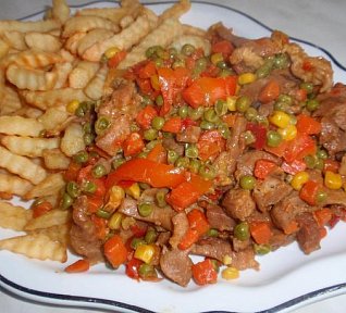 Masová směs z pečícího sáčku