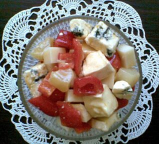 Sýrový mix - salát