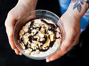 Banánovoskořicová kaše Banánovoskořicová kaše