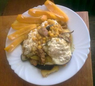 Žluté krůtí pod peřinou