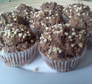 Muffiny z žitné mouky