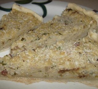 Italský rýžový koláč - slaný