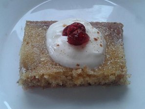 Jogurtová buchta s borůvkami