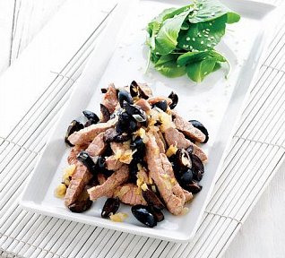 Telecí na zázvoru a olivách