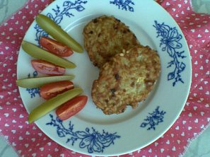 Rýžovo-masové placičky