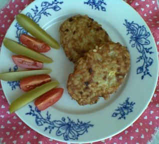 Rýžovo-masové placičky