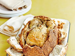 Kuře v solné krustě