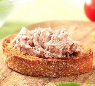 Topinková pomazánka z paštiky