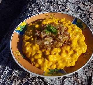 Nastavovaná kaše z dýně