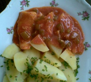 Ryba v rajské omáčce