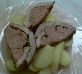 Vinná klobása ve vepřové vaničce