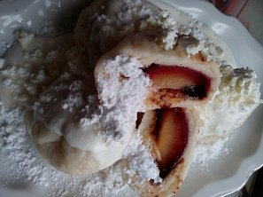 Švestkové knedlíky s povidly