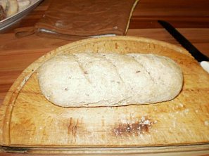 Ovesné bagetky s bylinkovým máslem