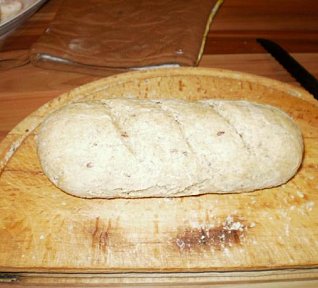 Ovesné bagetky s bylinkovým máslem