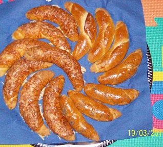 Těsto na bagetky, housky...