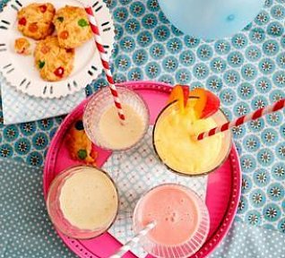 Dětské ovocné koktejly