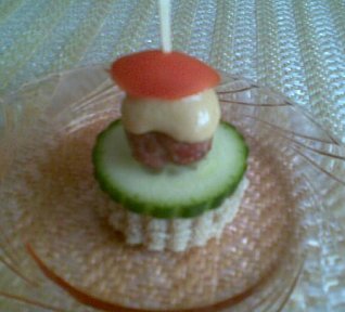 Jednohubky z (mini) karbanátků