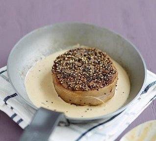 Steak na pepři dle Karla Pinka Steak na pepři dle Karla Pinka