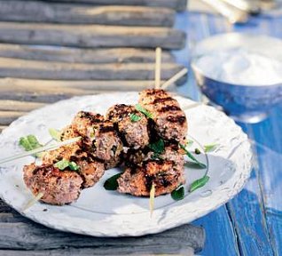 Orientální jehněčí kebaby