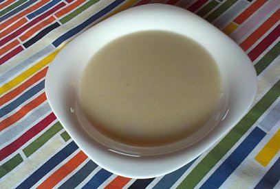 Chřestový krém - polévka