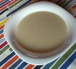 Chřestový krém - polévka