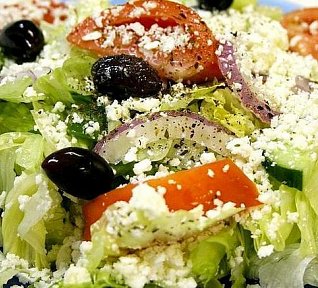 Řecký salát po řecku