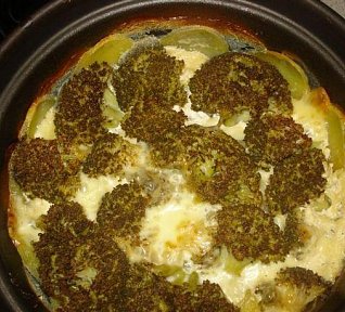 Zapečená brokolice do remosky