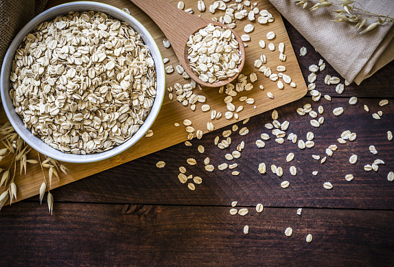 Suchá kaše cestovní (alpské ovesné müsli), základní recept