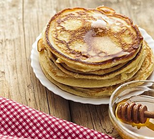 odlehčené skořicové lívance