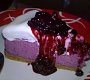 Borůvkový cheesecake