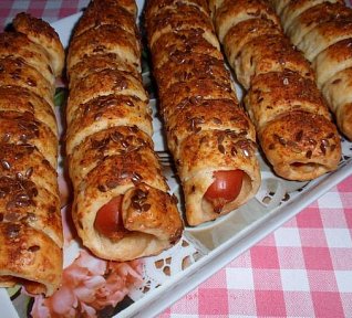 "Párkrole" - párkové kremrole "Párkrole" - párkové kremrole