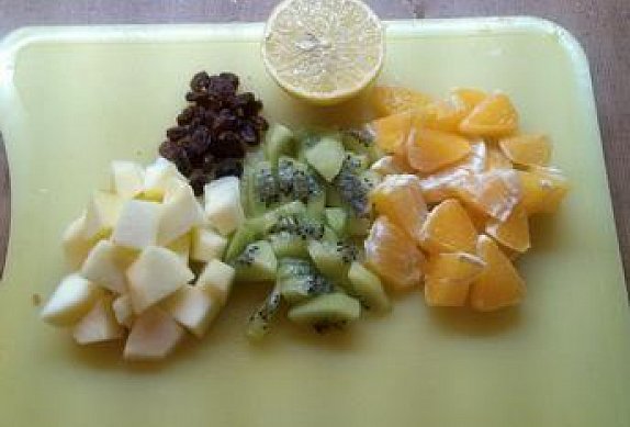 Vitamínový ovocný salát