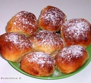 Buchty - těsto z domácí pekárny Buchty - těsto z domácí pekárny